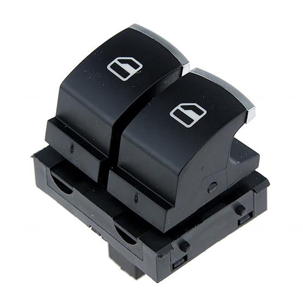 Εικόνα 2 από 6 — ΔΙΑΚΟΠΤΗΣ ΓΙΑ VW POLO / FOX / GOLF 5 / EOS / GTI / JETTA / CADDY / AMAROK ΔΙΠΛΟΣ ΠΑΡΑΘΥΡΩΝ 4 PIN NTY – orig.5K39598575K3959857B – 1 ΤΕΜ.