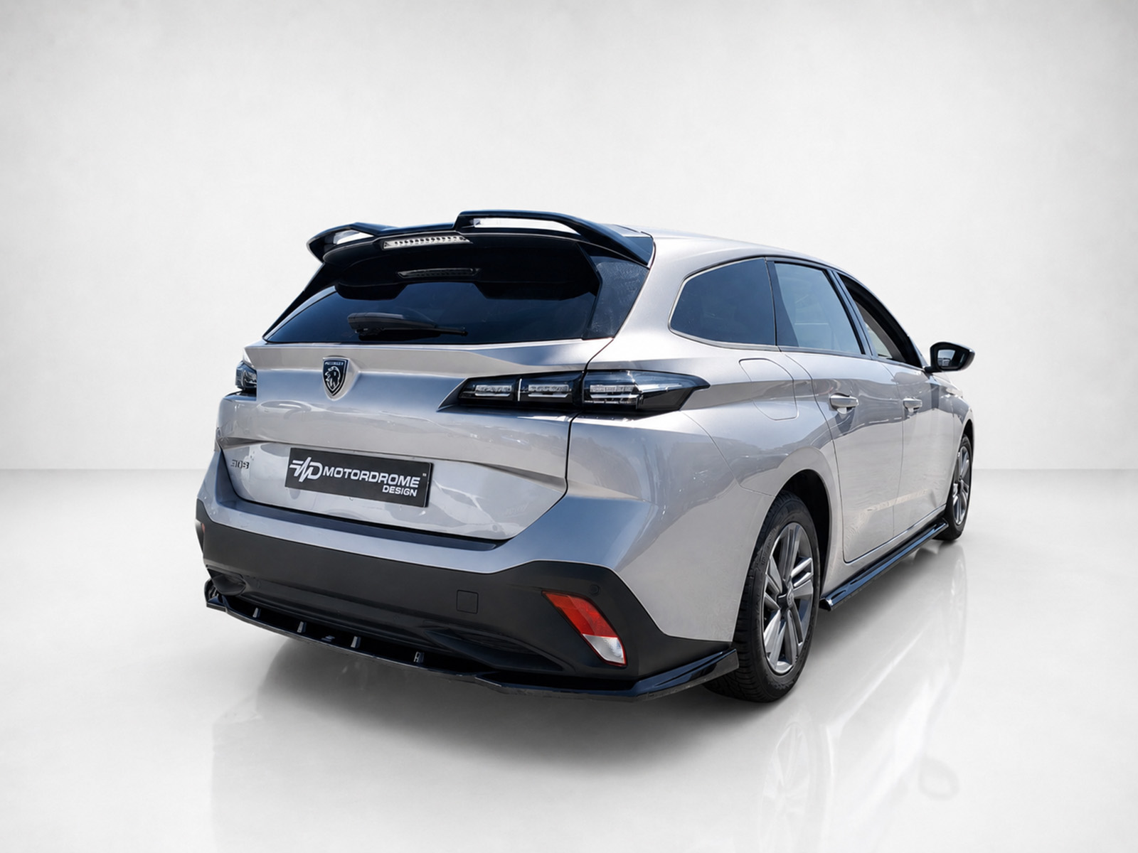 Εικόνα 1 από 5 — Motordrome – Πίσω Σπλίτερ για Peugeot 308 SW Mk3 – 1 Τεμ.  (K189-005)