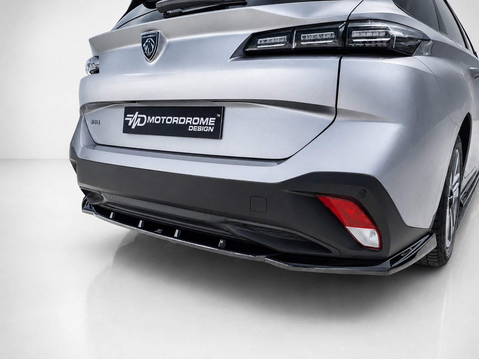 Εικόνα 3 από 5 — Motordrome – Πίσω Σπλίτερ για Peugeot 308 SW Mk3 – 1 Τεμ.  (K189-005)