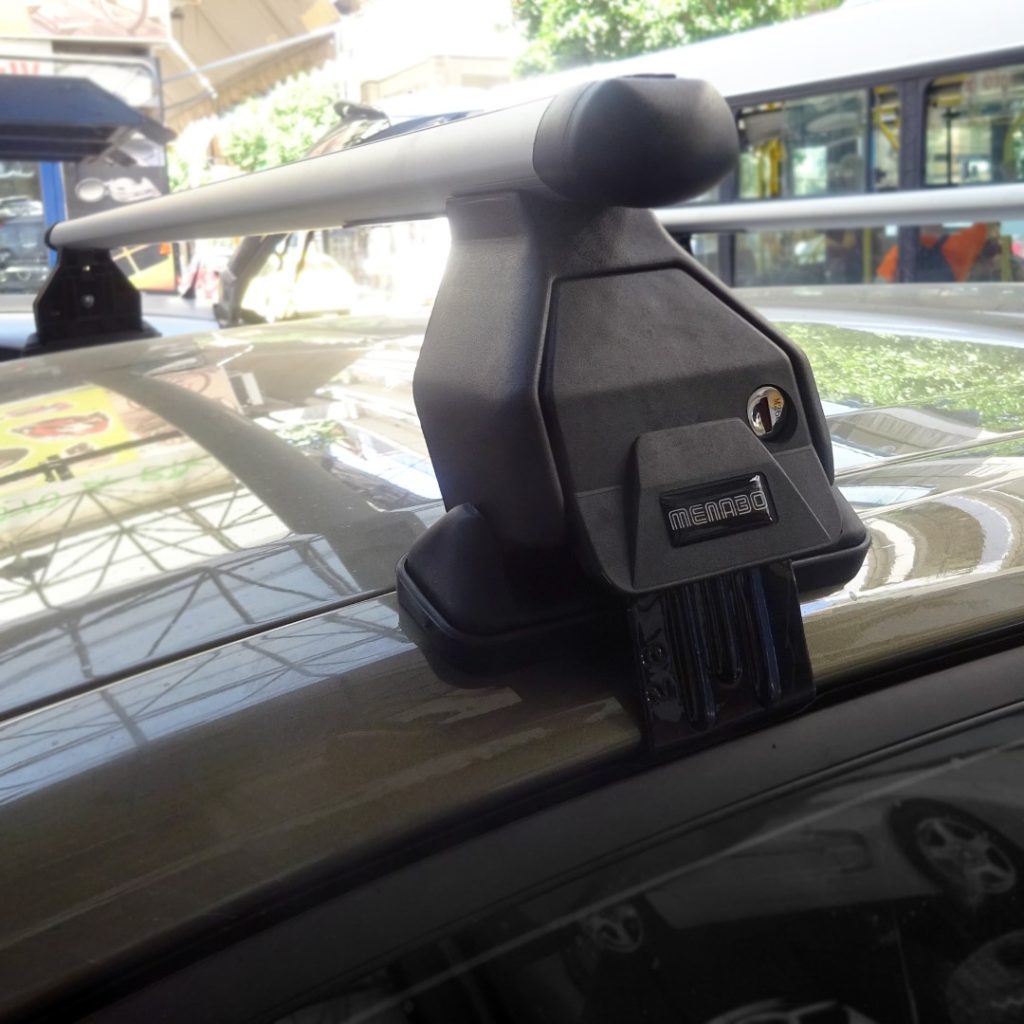 Εικόνα 5 από 7 — KIT ΜΕ ΜΠΑΡΕΣ ΟΡΟΦΗΣ ΓΙΑ TOYOTA AURIS / COROLLA E210 HTB / TOURING SPORTS 5D 2018+ ΑΛΟΥΜΙΝΙΟΥ TEMA MENABO (AL1-3360-FIX048G)-2 ΤΕΜ.