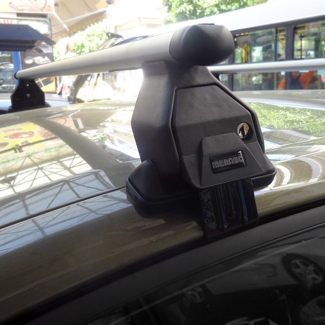 Εικόνα 5 από 7 — KIT ΜΕ ΜΠΑΡΕΣ ΟΡΟΦΗΣ ΓΙΑ TOYOTA AURIS / COROLLA E210 HTB / TOURING SPORTS 5D 2018+ ΑΛΟΥΜΙΝΙΟΥ TEMA MENABO (AL1-3360-FIX048G)-2 ΤΕΜ.