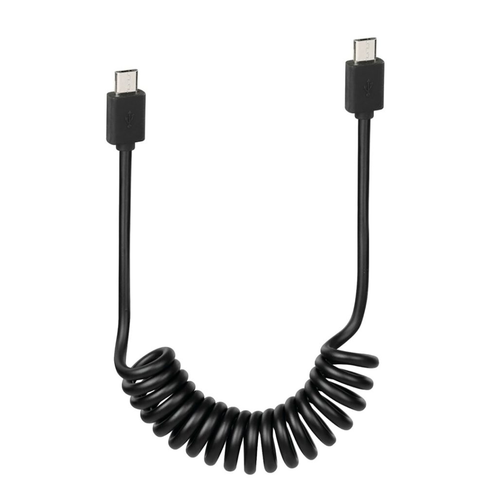 Εικόνα 1 από 4 — ΚΑΛΩΔΙΟ ΦΟΡΤΙΣΗΣ ΚΙΝΗΤΟΥ E-BIKE SPRING MICRO USB- MICRO USB ΣΠΙΡΑΛ 25-100cm