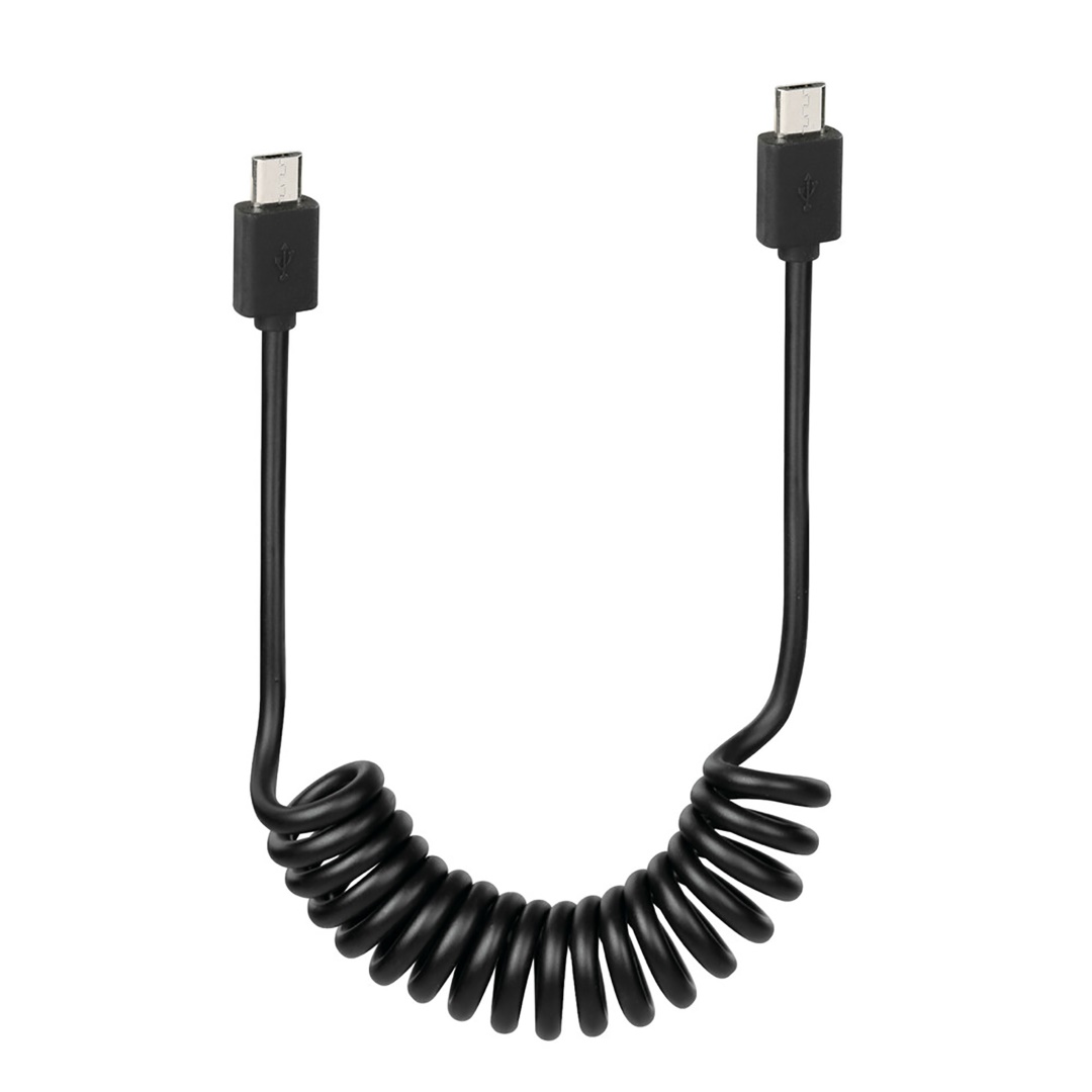 Εικόνα 1 από 4 — ΚΑΛΩΔΙΟ ΦΟΡΤΙΣΗΣ ΚΙΝΗΤΟΥ E-BIKE SPRING MICRO USB- MICRO USB ΣΠΙΡΑΛ 25-100cm