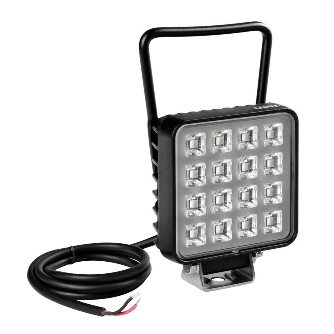 Εικόνα 1 από 4 — ΠΡΟΒΟΛΕΑΣ ΤΕΤΡΑΓΩΝΟΣ WL-28 16LED 16W 1.400lm 6.000K 10-30V 110x90x34,7mm ΦΩΣ ΔΙΑΘΛΑΣΗΣ 1ΤΕΜ.