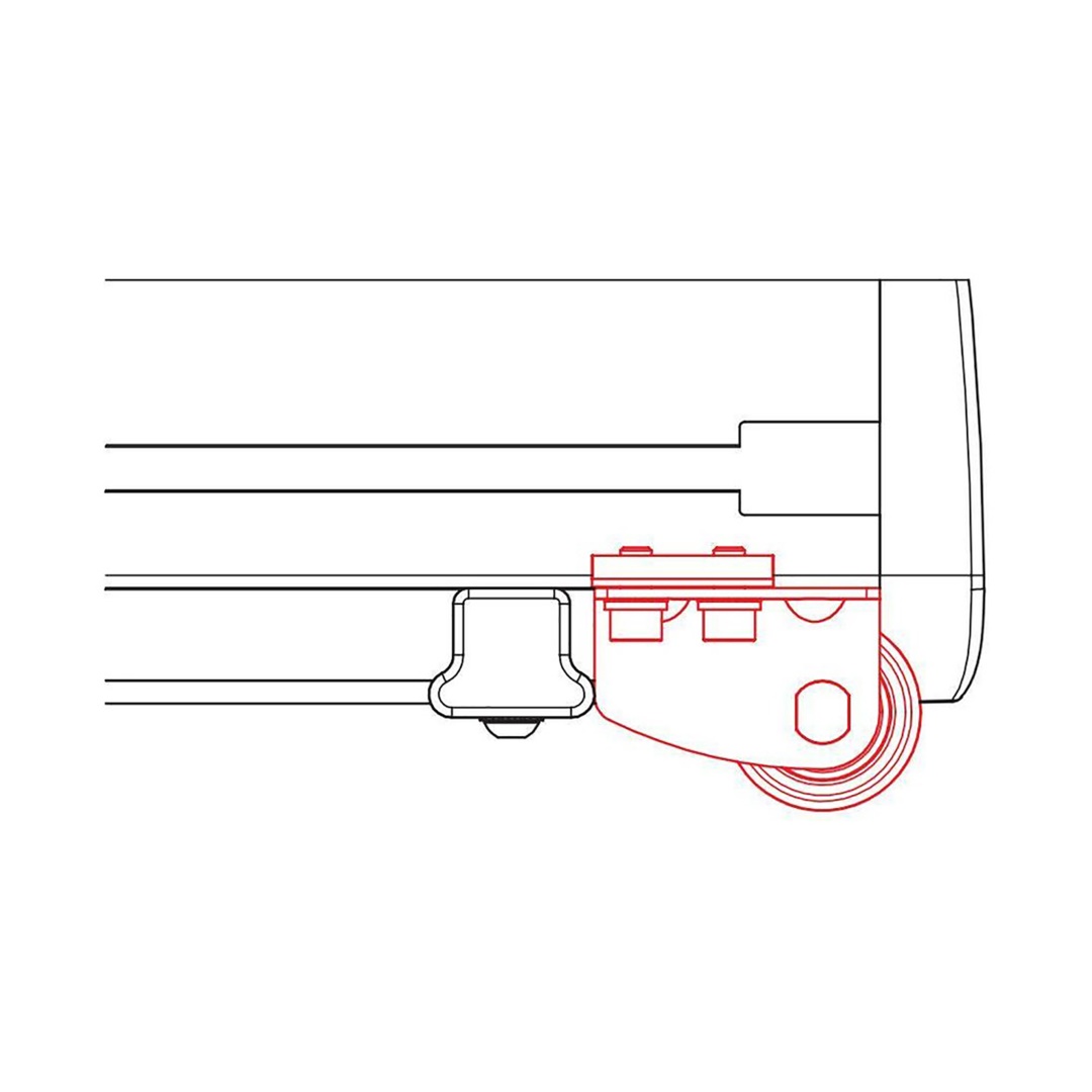 Εικόνα 4 από 4 — ROLLER ΦΟΡΤΩΣΗΣ ΓΙΑ ΣΧΑΡΑ KARGO RACK KRS REAR ROLLER (ΣΙΔΗΡΟ) R180 180cm NORDRIVE – 1 ΤΕΜ.