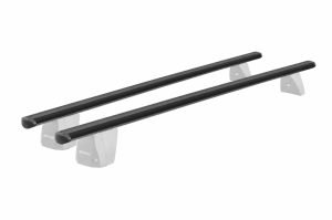 ΜΠΑΡΕΣ ΟΡΟΦΗΣ ΑΛΟΥΜΙΝΙΟΥ DELTA L BLACK 141 cm ΣΕ ΜΑΥΡΟ ΧΡΩΜΑ ΓΙΑ ΑΠΛΗ ΟΡΟΦΗ MENABO - 2 ΤΕΜ.