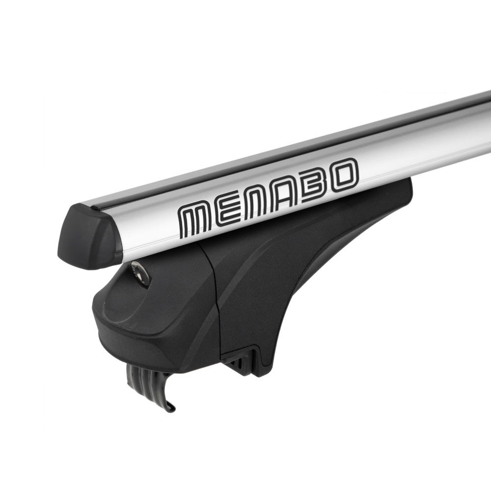 Εικόνα 10 από 10 — MENABO ΜΠΑΡΕΣ ΑΛΟΥΜΙΝΙΟΥ ARIEM XL 131.5 cm ΣΕ ΑΣΗΜΙ ΧΡΩΜΑ ΓΙΑ Mazda CX-5 (KM) 07/2025 >  5πορτο / SUV ΜΕ FLUSH RAILS – 2 ΤΕΜ. (14710/MB)