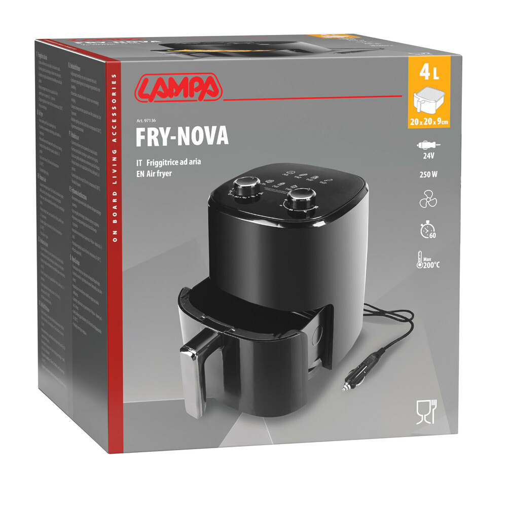 Εικόνα 6 από 6 — Lampa – Φριτέζα Αέρος Φορτηγού 24V 250W 4L Fry-Nova, μαγειρέψτε υγιεινά και τραγανά γεύματα στην καμπίνα – 1 Τεμ. (L9713.6)