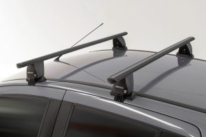 Menabo - Σετ Μπάρες Οροφής Αλουμινίου τύπου Delta L Black Για BMW Serie 2 (F87) 10/2015 > 06/2018 3πορτο Coupe Μήκος 141cm - 1 σετ. (10490/MB+12520/MB)