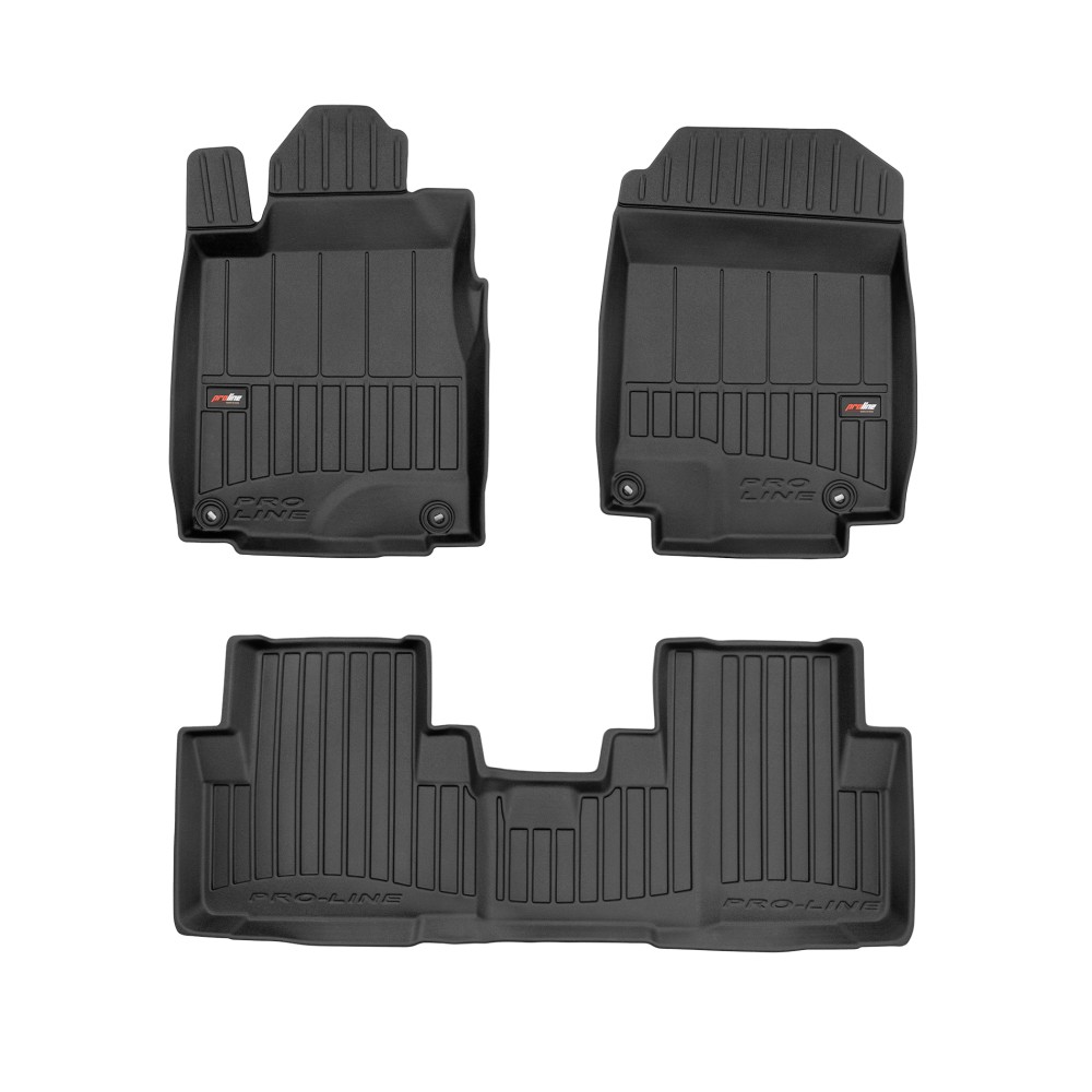 Εικόνα 1 από 4 — Πατάκια Αυτοκινήτου ProLine Honda CR-V 2012-2018 3τμχ Frogum